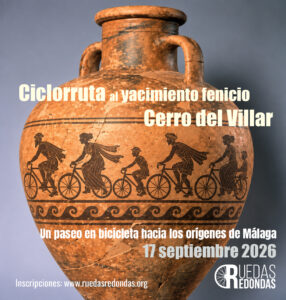 cartel convocatoria ciclorruta al Cerro del Villar