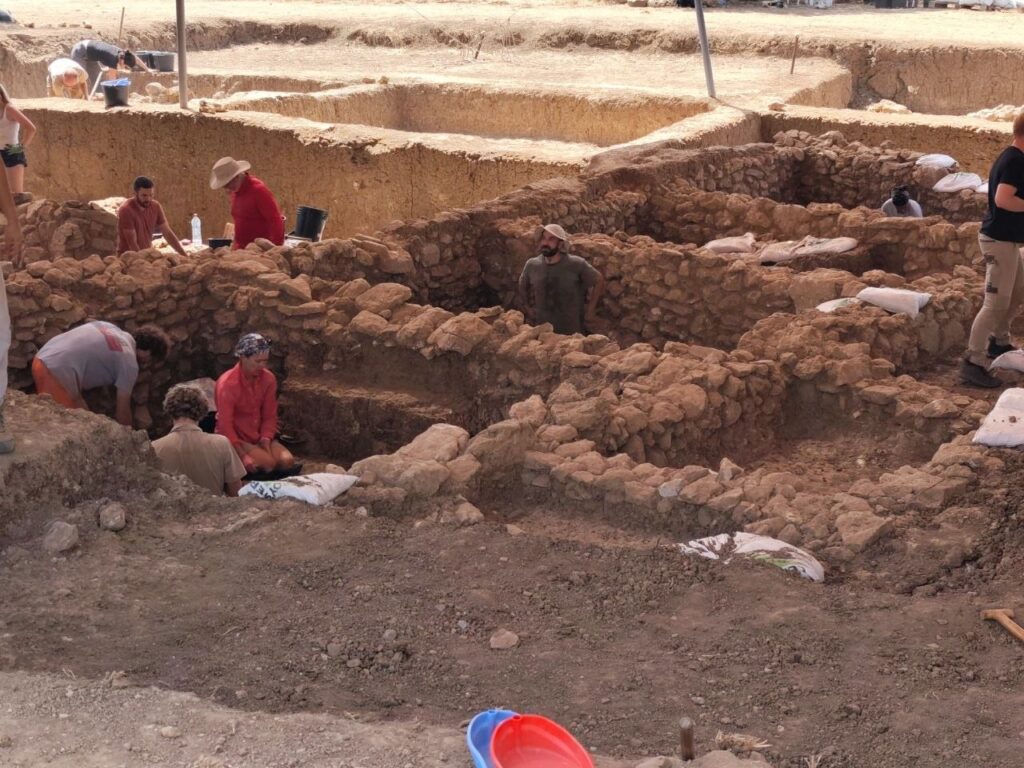 Imagen de las excavaciones arqueológicas en Cerro del Villar (Málaga)
